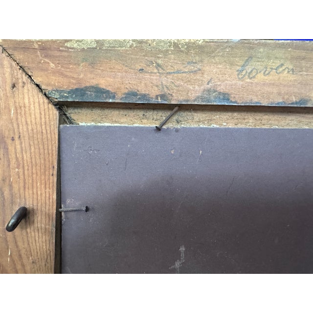 C J Verney, Oil on Masonite from 1935, Expressionist Art Deco For Sale - Image 3 of 13