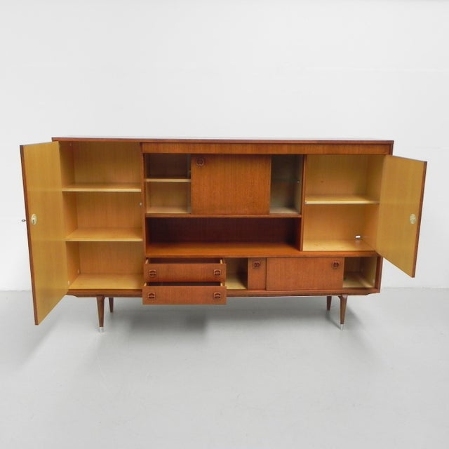 Long Vintage Highboard, 1960s For Sale - Image 4 of 18