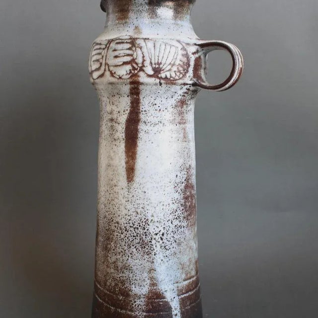 Large Vintage French Decorative Vase by Michel and Nicole Anasse, 1960s For Sale - Image 10 of 18
