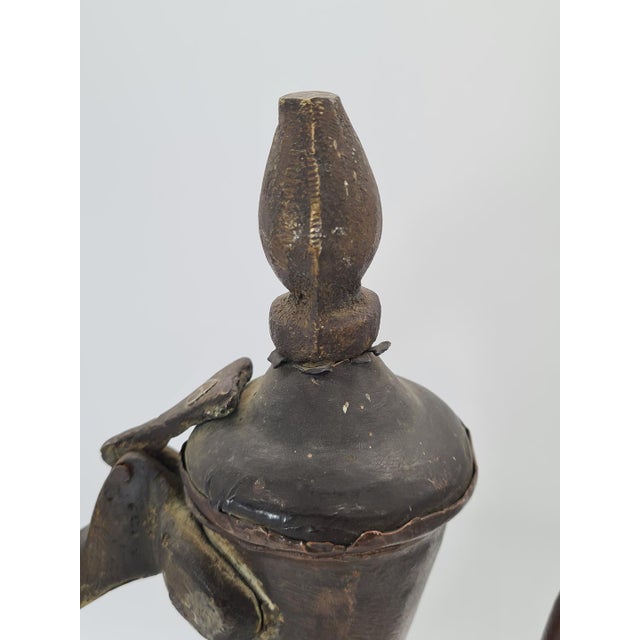 19th Century Antique 19th Century Ottoman Copper Ewer For Sale - Image 5 of 11