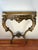 Antique Rococo Style Carved Wood Console With Marble Top For Sale - Image 14 of 14