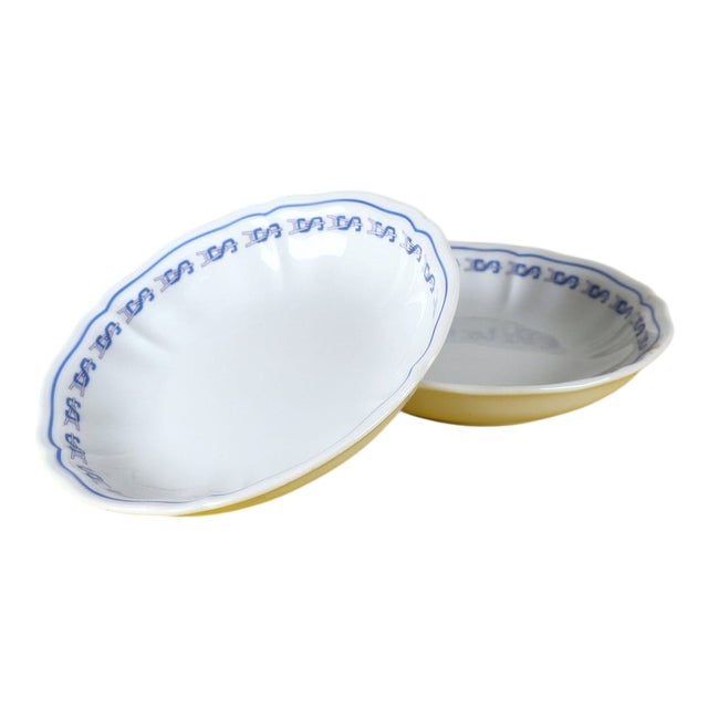 Vintage Ceramic Bowls by Richard Ginori for S.A.I. Assicurazioni, Set of 2 For Sale