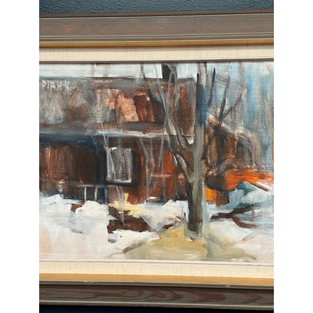Pia Hesselmark‑campbell, The Forge, 1960s, Oil Painting on Canvas, Framed For Sale - Image 9 of 18