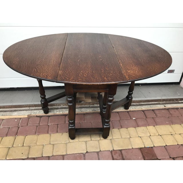 Vintage Scandinavian Clapboard Table, 1950s For Sale - Image 13 of 18