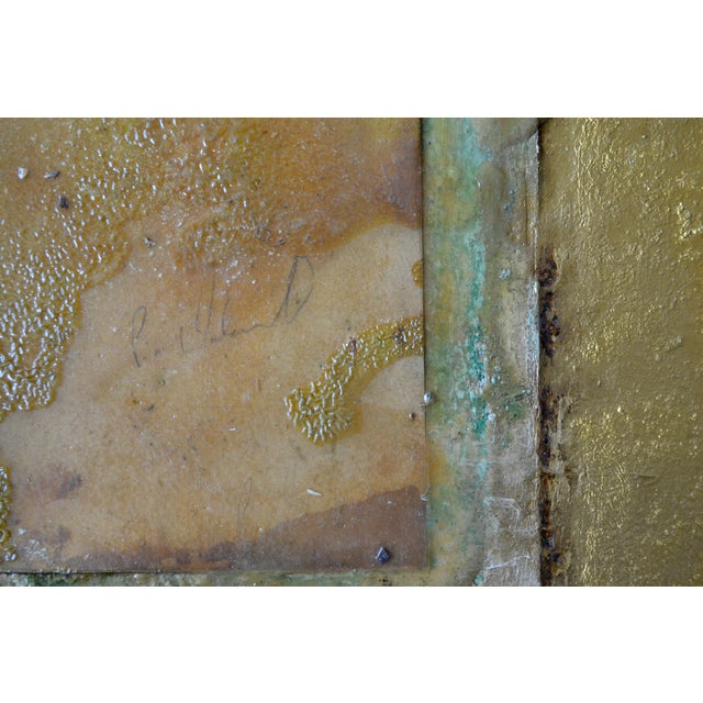 Contemporary "Dubai" Contemporary Abstract Mixed-Media by Paul Wadsworth For Sale - Image 3 of 5