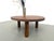Round Coffee Table in Oak with Octagonal Legs, France, 1950s For Sale - Image 4 of 18