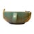 Mid-Century Modern Vintage Roseville Pottery Floral Console Bowl For Sale - Image 3 of 5