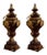 Late 19th Century French Griotte Marble Urns - a Pair For Sale