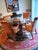Wood Authentic Rare Vintage Thomasville Ernest Hemingway Dining Set For Sale - Image 7 of 12