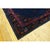 Art Deco 1920s Antique Navy Floral Oriental Chinese Art Deco Rug in Mandarin Quality For Sale - Image 3 of 11