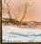 Paint Reginald Pollack, Abstract Impressionist Sunset in December Oil Painting Reginald Pollack For Sale - Image 7 of 11