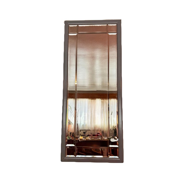 Art Deco Pair of Mid Century Mirrors For Sale - Image 3 of 7
