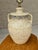 Postmodern Vintage Speckled & Hand Painted Crock or Jug Shaped Table Lamp For Sale - Image 3 of 9