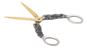 Silver Grape Scissors