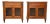 This is a pair of Kindel Furniture cabinets that feature a single drawer over double lattice-front doors opening to...