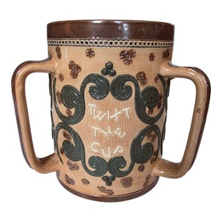 Doulton Lambeth "Twit the Cup" Drinking Mug For Sale