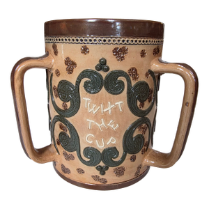 Doulton Lambeth "Twit the Cup" Drinking Mug