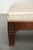 Antique French Empire Style Window Bench with a Silk Seat, 19th Century For Sale - Image 9 of 13