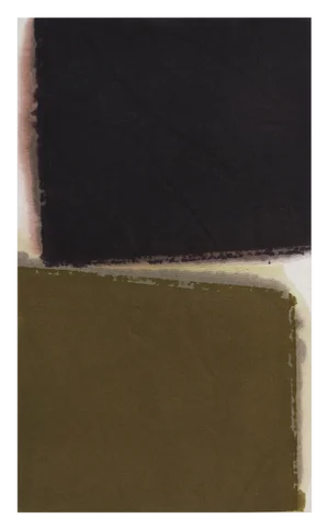 Contemporary Abstract Mixed Media on Paper Painting "2 Cw 04" by Guillaume Moschini