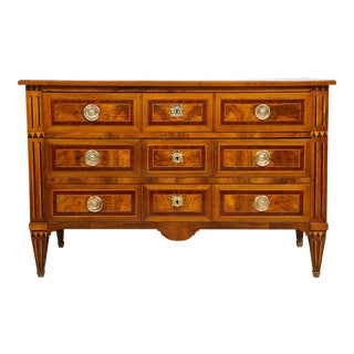Louis XVI Style Inlaid Commode For Sale