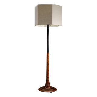 Amsterdam School Standing Lamp by Louis Bogtman, 1920s For Sale