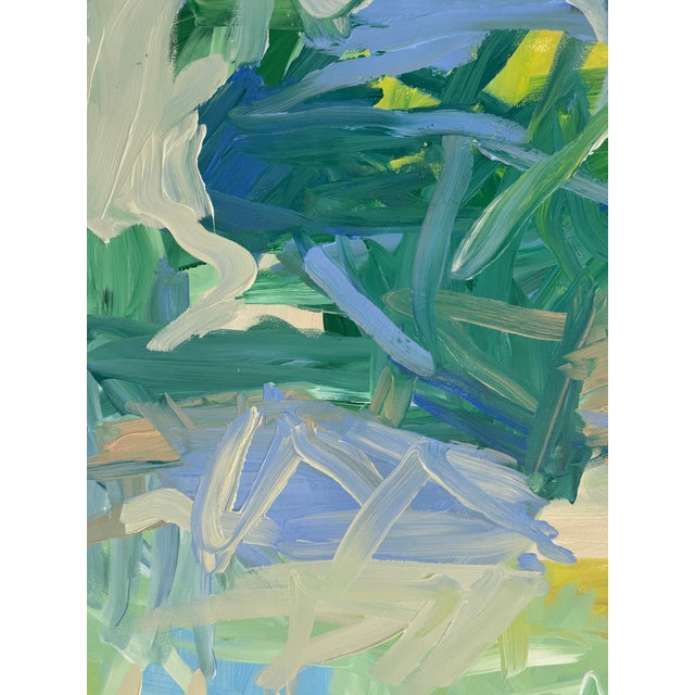 Contemporary “Salt Meadow” Original Painting by Hayley Morée For Sale - Image 3 of 4