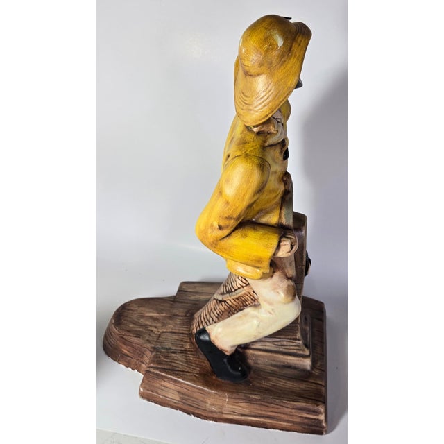 1990s Vintage Captain Figurine For Sale - Image 5 of 14