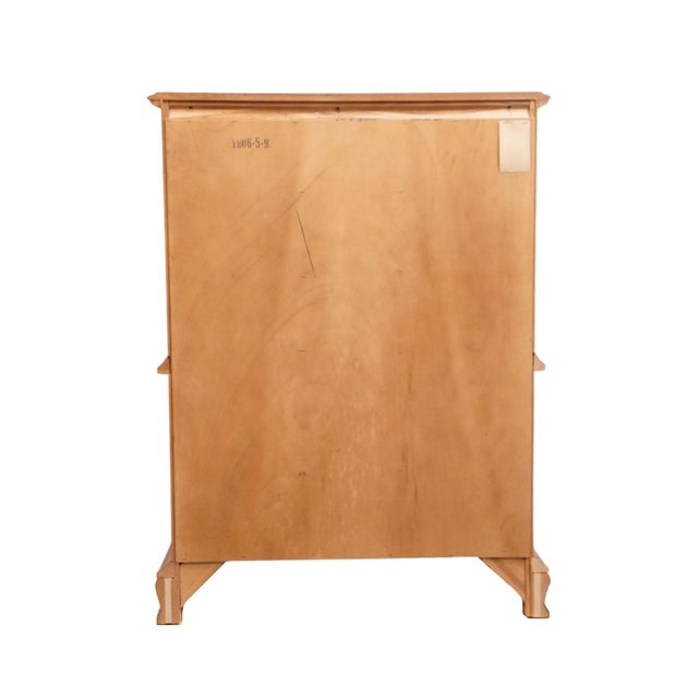 Sumter Cabinet Co. Sterling Oak Collection Country French 37" Chest on Chest 1806 For Sale - Image 11 of 14