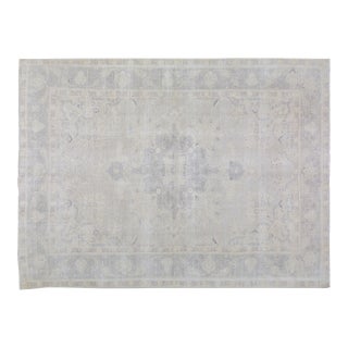 Vintage Hand Knotted Wool Rug, 8'4"x11'3" For Sale