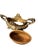 1900 - 1909 Antique Art Nouveau Brass Jardinière Cachepot With Floral Relief & Pierced Handles, C. 1900–1920 For Sale - Image 5 of 8