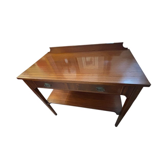 1950s 1950s A.H. Davenport Co Sideboard With Inlay For Sale - Image 5 of 9