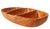 Wood Mid Century Organic Modern Carved Wood Serving Bowl C 1950/70's For Sale - Image 7 of 7
