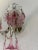 C 1930 Rare Pink Cranberry Fuchsia Murano Flowers Crystal Sconces One of Kind For Sale - Image 11 of 11