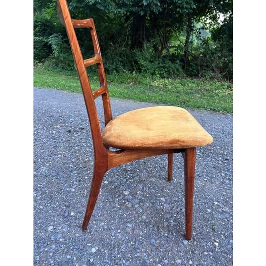 Set of 6 Italian Inspired Polish Dining Chairs, Mid-20th Century, 1960 For Sale - Image 9 of 13