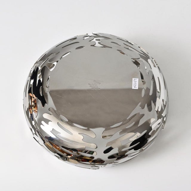 2000 - 2009 Stainless Steel Barknest Bowl by Boucquillon and Maaoui for Alessi, 2000s For Sale - Image 5 of 8