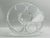 Vintage Pressed Glass Round Serving Tray For Sale - Image 4 of 9