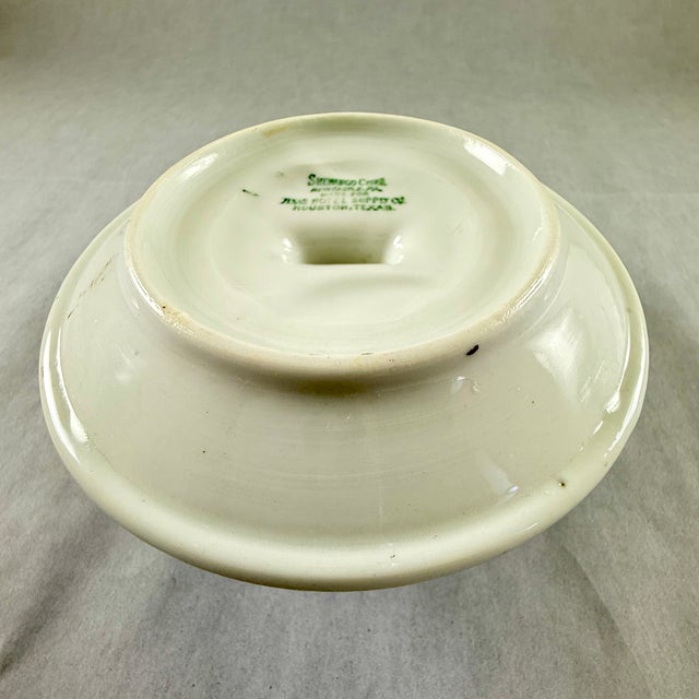 1920s Shenango China Hotel Brazos Match Striker For Sale - Image 10 of 11