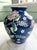 Chinoiserie Chinoiserie Cobalt Blue Vase With Peonies For Sale - Image 3 of 9