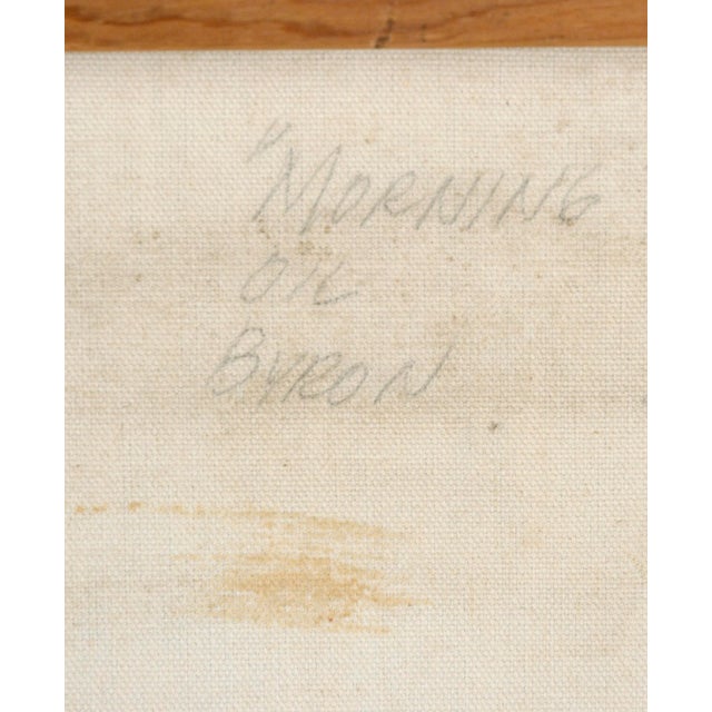 "Morning" Nude Couple in Bed - Figurative Composition in Oil on Canvas