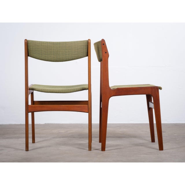 Vintage Danish Teak Dining Chairs by Erik Buch, 1960s, Set of 6 For Sale - Image 4 of 7