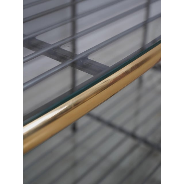 Charleston Forge French Country Style Large Wrought Iron Bakers Rack For Sale - Image 10 of 13