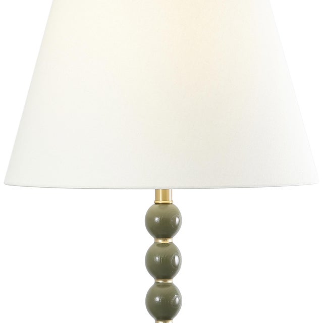 2020s Callie 66" Green/Gold Ball Floor Lamp For Sale - Image 5 of 8