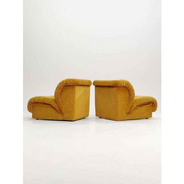Lounge Chairs from Doimo Salotti, 1970s, Set of 2, in Very Good conditions. Designed 1970 to 1979 This piece has an...