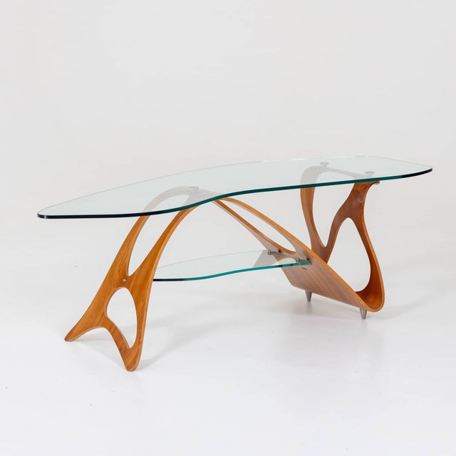 Arabesco Coffee Table by Carlo Mollino for Zanotta, Italy 20th Century For Sale - Image 13 of 18