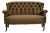 Napoleon III Velvet Upholstered Sofa, Second Empire Style, France, Circa 1880 For Sale