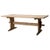 Large Swedish Rustic Country Trestle Dining Table For Sale - Image 17 of 17