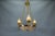 Early 20th Century French Empire Alabaster, Glass, and Bronze Six-Light Chandelier, 1890s For Sale - Image 12 of 18