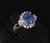 Blue Late 20th Century Fine 2.72ct Gia Ceylon Sapphire & 0.55ct Diamond Platinum Ring Size 6.75 For Sale - Image 8 of 18