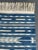 Blue Hand Woven Natural Indigo and White Cotton Flat Weave Dhurrie Rug For Sale - Image 8 of 9