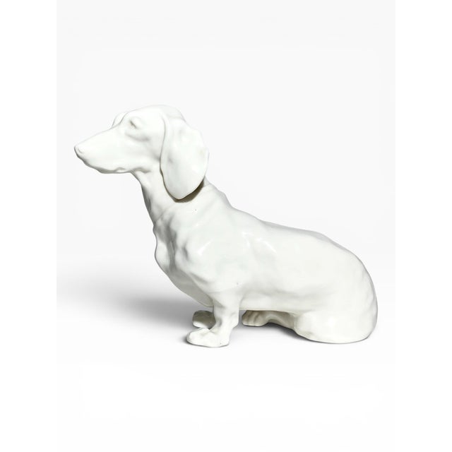 Art Deco Nymphenburg Porcelain Dachshund For Sale - Image 3 of 8